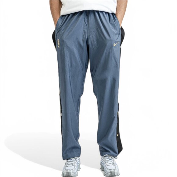 Nike Men's Size XL NBA Tear-Away Basketball Pants Team Warm Ups Blue/Gold NWT - Picture 2 of 13